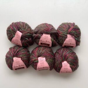 Louisa Harding Impression Yarn Lot 6 Skeins Mohair Italy